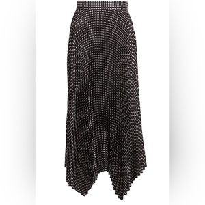 INTERMIX Bella Printed Midi Skirt